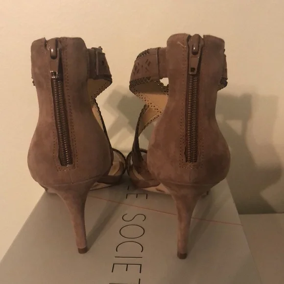 NWT Sole Society Mauve Venus High Heel Sandals size 10 M - Picture 7 of 11